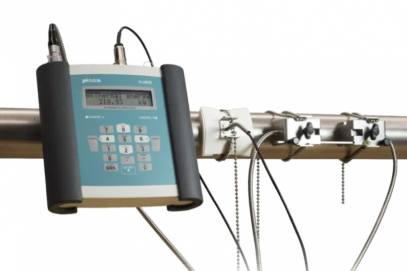 Przenośny przepływomierz do cieczy Fluxus F601 Przenośny przepływomierz do cieczy Fluxus F601