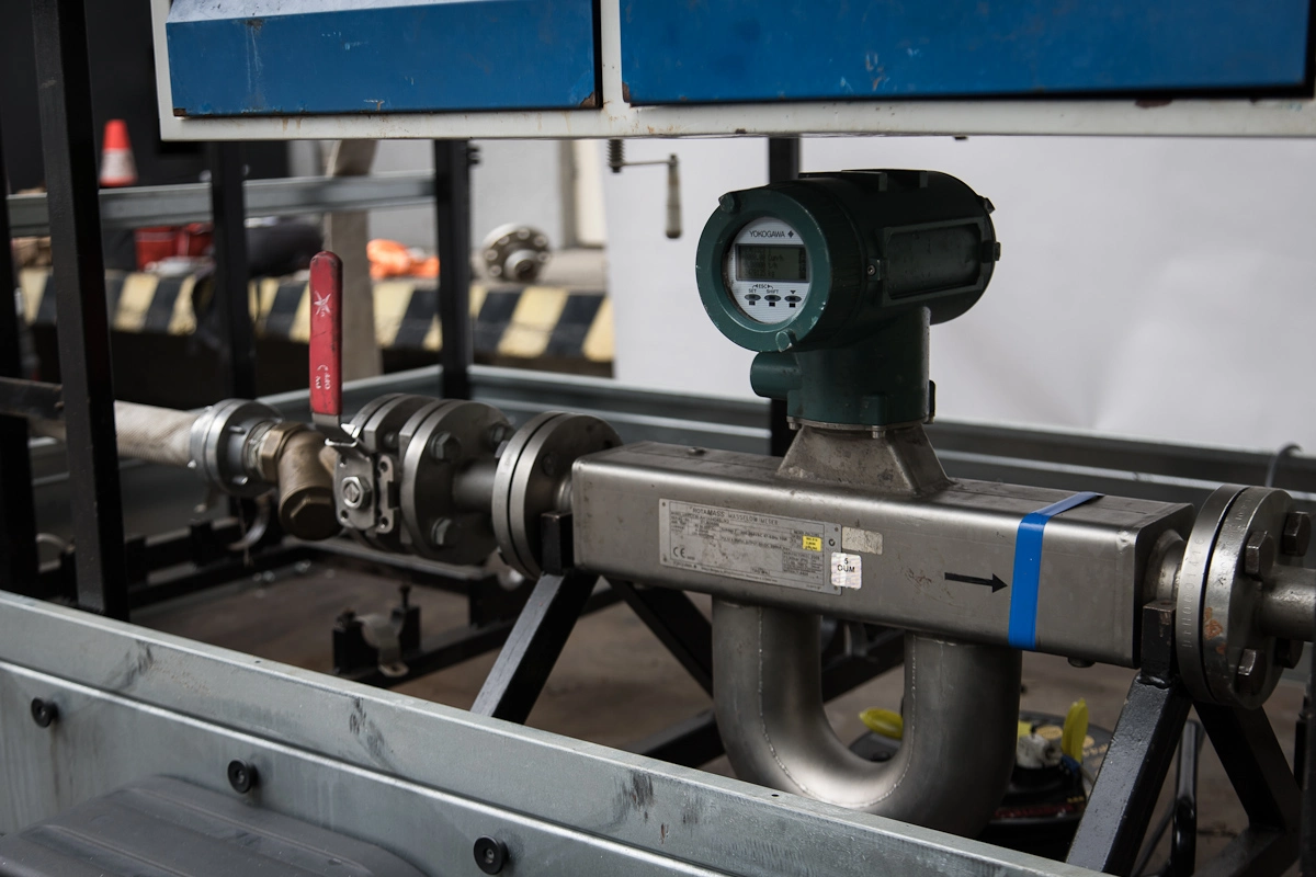 Przenośne stanowisko sprawdzenia przepływomierzy Przenośne stanowisko sprawdzenia przepływomierzy