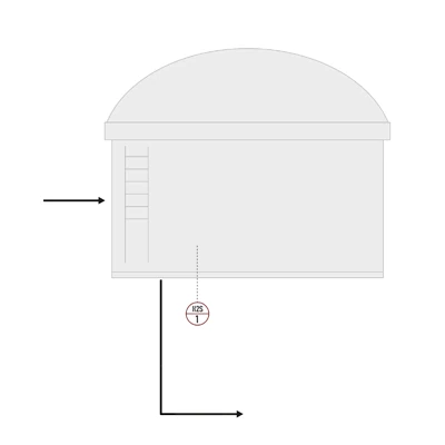 Pomiar stężenia siarkowodoru w magazynie biogazu Pomiar stężenia siarkowodoru w magazynie biogazu