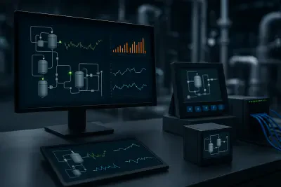 Sterowanie, wizualizacja i rejestracja procesów Sterowanie, wizualizacja i rejestracja procesów