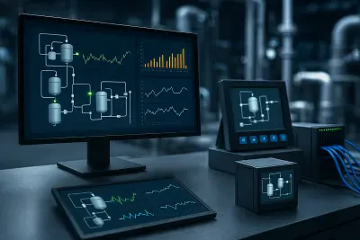 Sterowanie, wizualizacja i rejestracja procesów Sterowanie, wizualizacja i rejestracja procesów