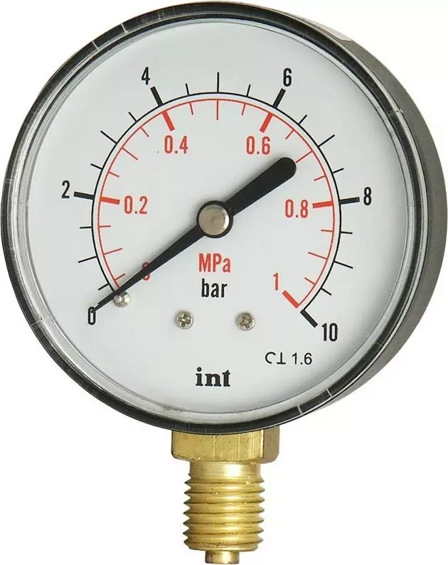 Manometr Bourdona standard