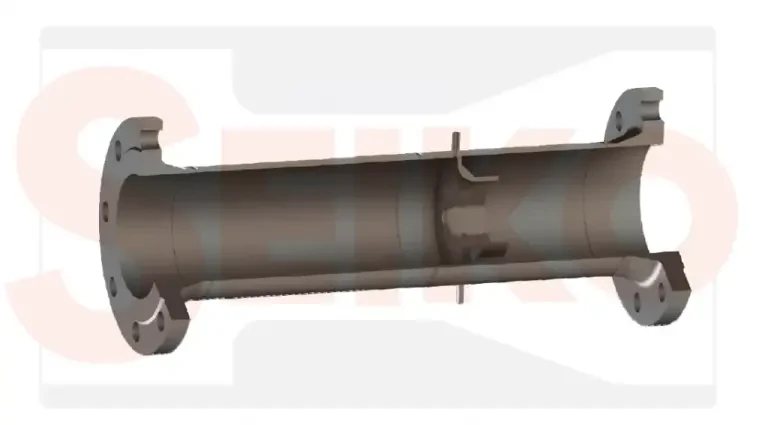 Dysza do pomiary przepływu pary wodnej Dysza do pomiary przepływu pary wodnej