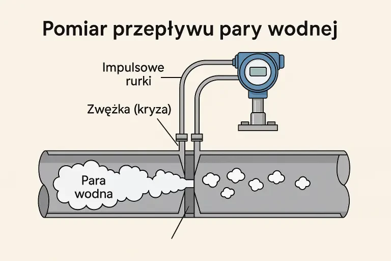 Schemat działania zwężki Venturiego Schemat działania zwężki Venturiego
