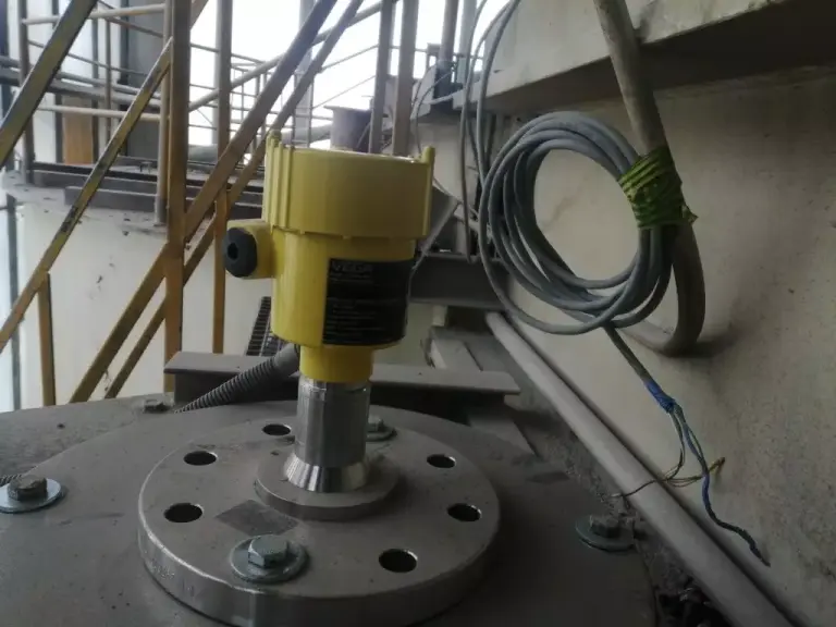 Pomiar poziomu w szlamatorze