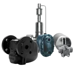 Odwadniacze pływakowe termostatyczne