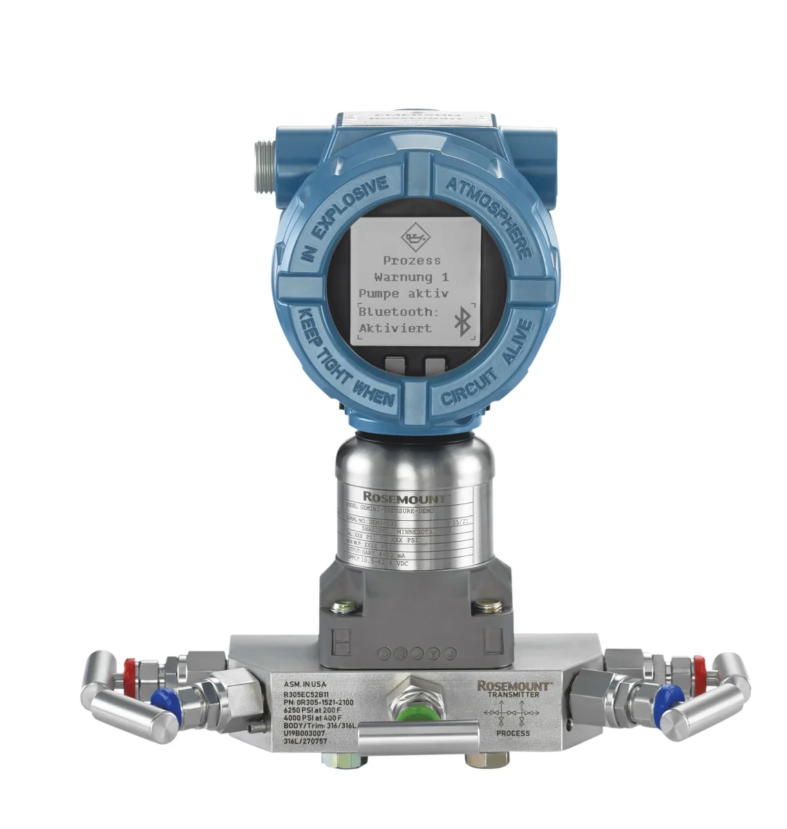 Przetwornik ciśnienia Emerson Rosemount  4051S