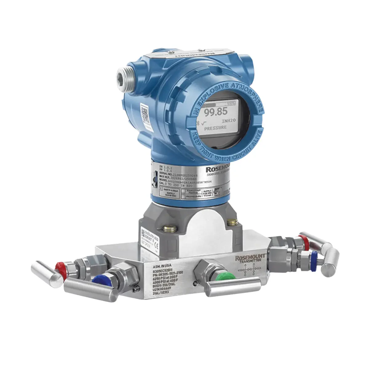 Czujnik ciśnienia Emerson RosemountTM-3051