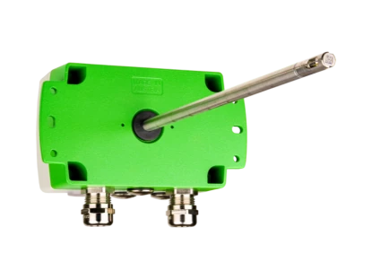 Czujnik prędkości powietrza AVS701wersja kanałowa z sondą metalową