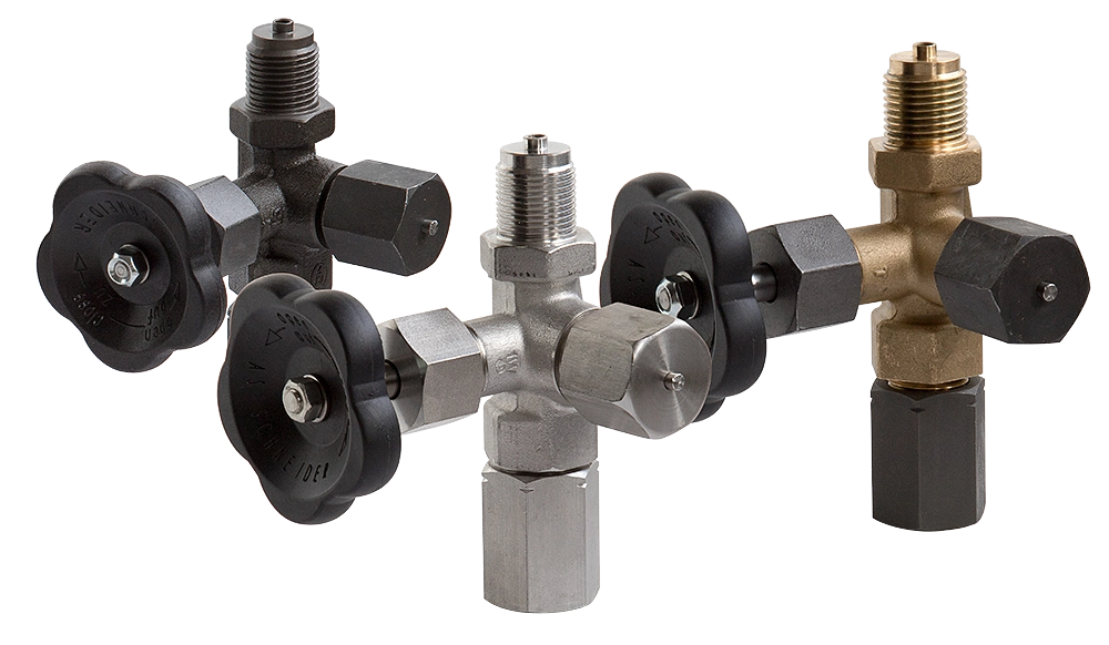 Zawory manometryczne S004.17