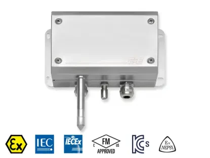 Przetwornik wilgotności powietrza do strefy EX gazowej i pyłowej 300EX  sonda zintegrowana