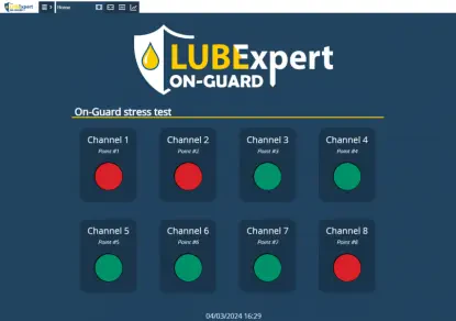 System automatycznego smarowania SDT LUBExpert ON-Guard