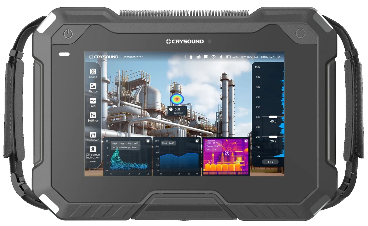 CRY8124 Widok dynamiczny pomiarów