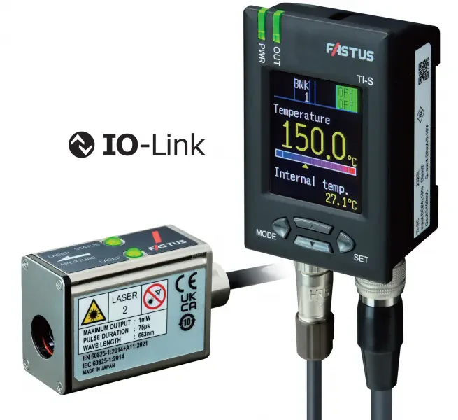 Pirometr stacjonarny z IO Link