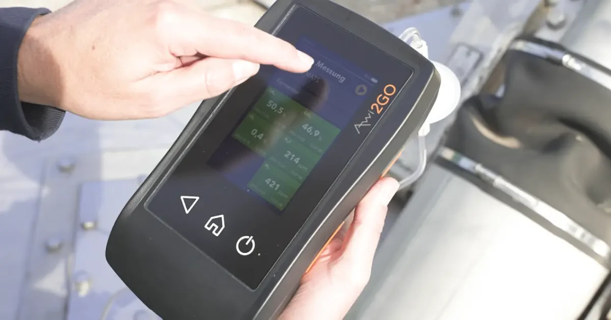 Awi2GO Pomiar biogazu