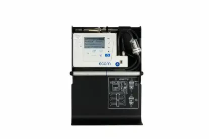 Analizator spalin ecom-B w walizce transportowej Analizator spalin ecom-B w walizce transportowej
