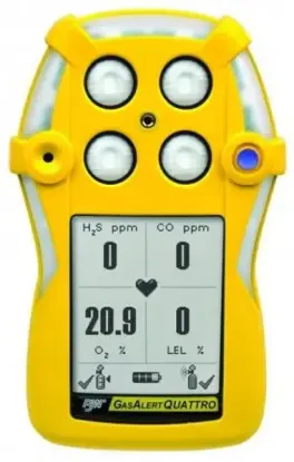 Przenośny detektor gazu GasAlert Quattro