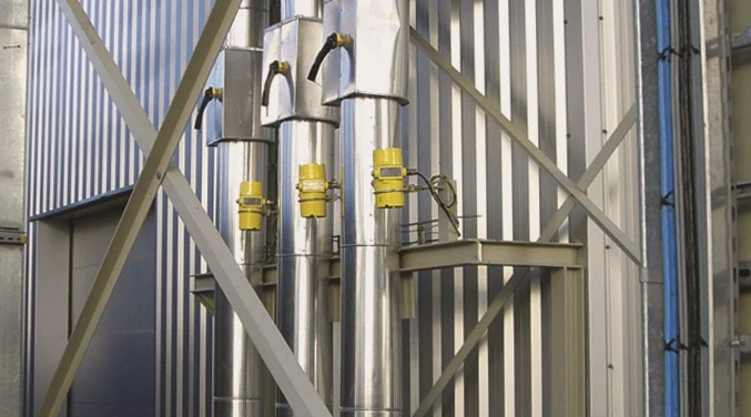 Zamontowane przpływomierze do biogazu