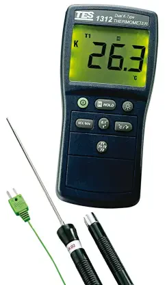 Elektroniczny termometr wzorcowy Tes 1312