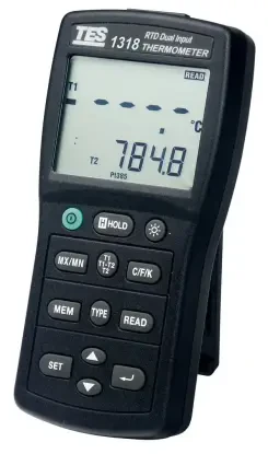 Elektroniczny termometr wzorcowy Tes 1318