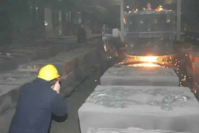 Pirometr Cyclops 055L - odlewnia żeliwa Pirometr Cyclops 055L - odlewnia żeliwa