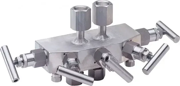 Zawór blokowy pięciodrogowy serii N342