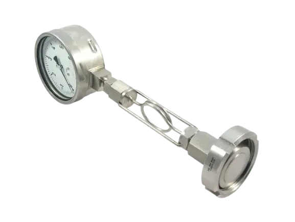 Separator spożywczy SCS z manometrem i rurką syfonową