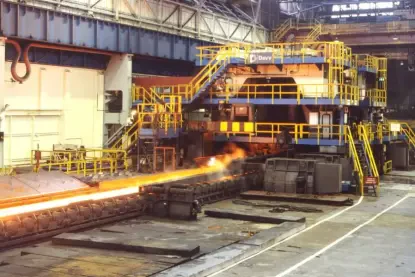 Skaner termowizyjny - walcownia gorąca