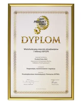 SDT270 Produktem Roku 2013