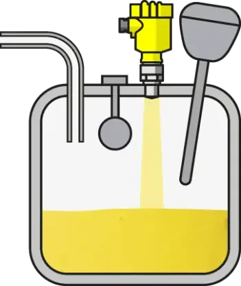 Pomiar poziomu w małych zbiornikach Pomiar poziomu w małych zbiornikach