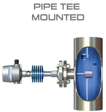 Wiskozymetr XL7 - przykład montażu