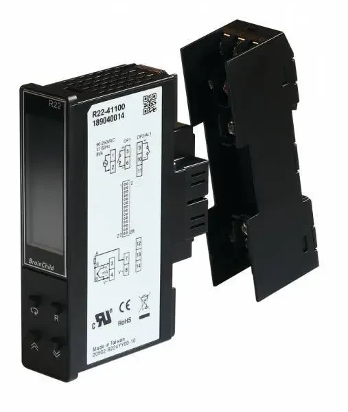 Mikroprocesorowy regulator PID R22 do montażu na szynie DIN