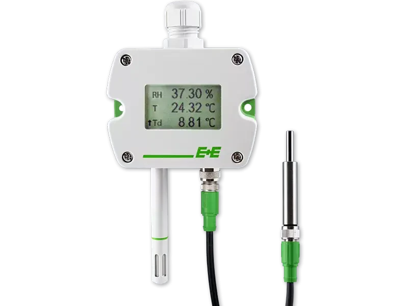 Przetwornik wilgotności i temperatury z podgrzewanym sensorem EE211