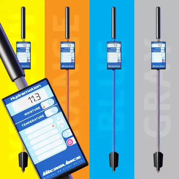 Miernik wilgotności kruszyw i materiałów budowlanych